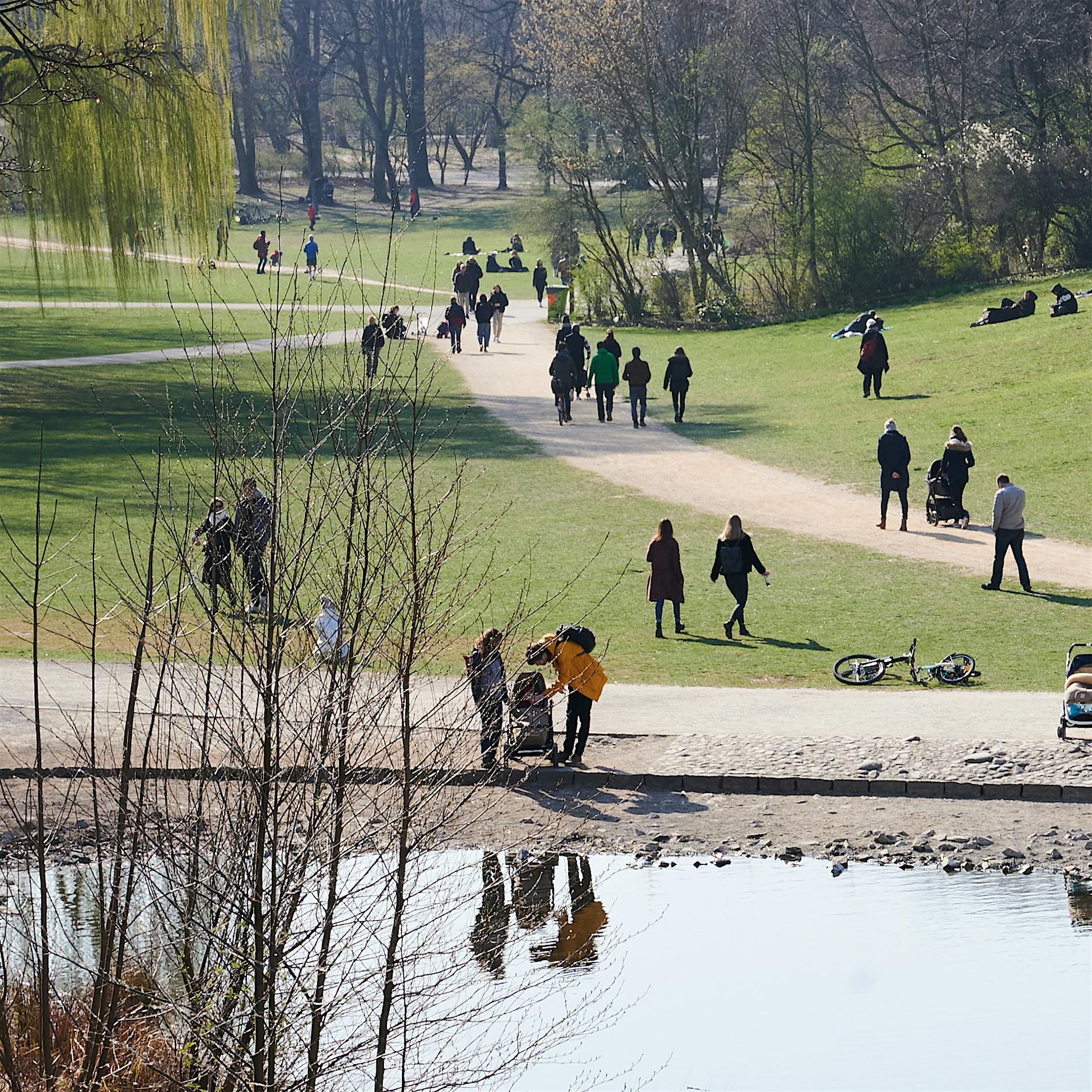 Polizei muss Picknicks in Berliner Parks verhindern