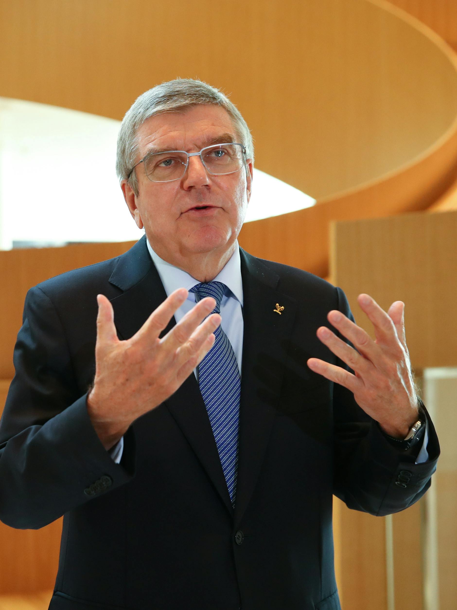 Steht weiter in der Krtitik und das völlig berechtigt: IOC-Präsident Thomas Bach.