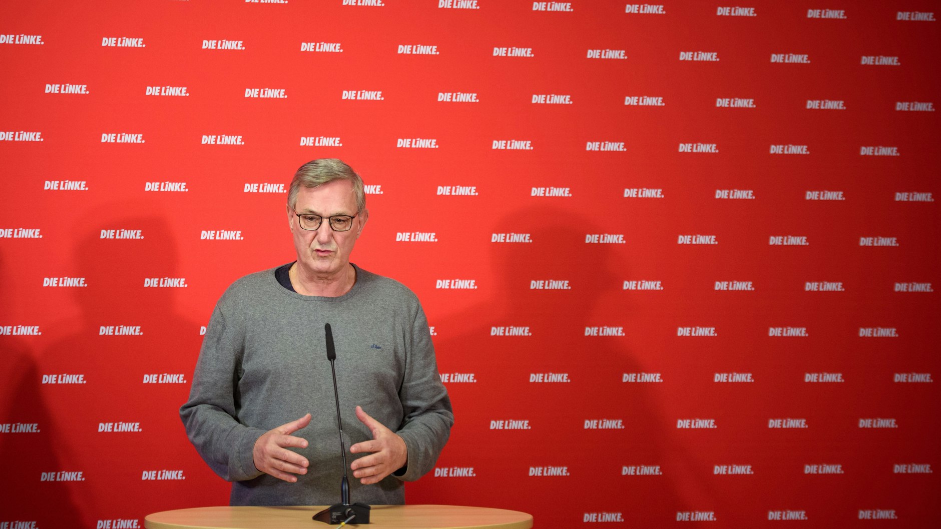 In Erklärungsnot:  Bernd Riexinger, Parteichef der Linkendpa