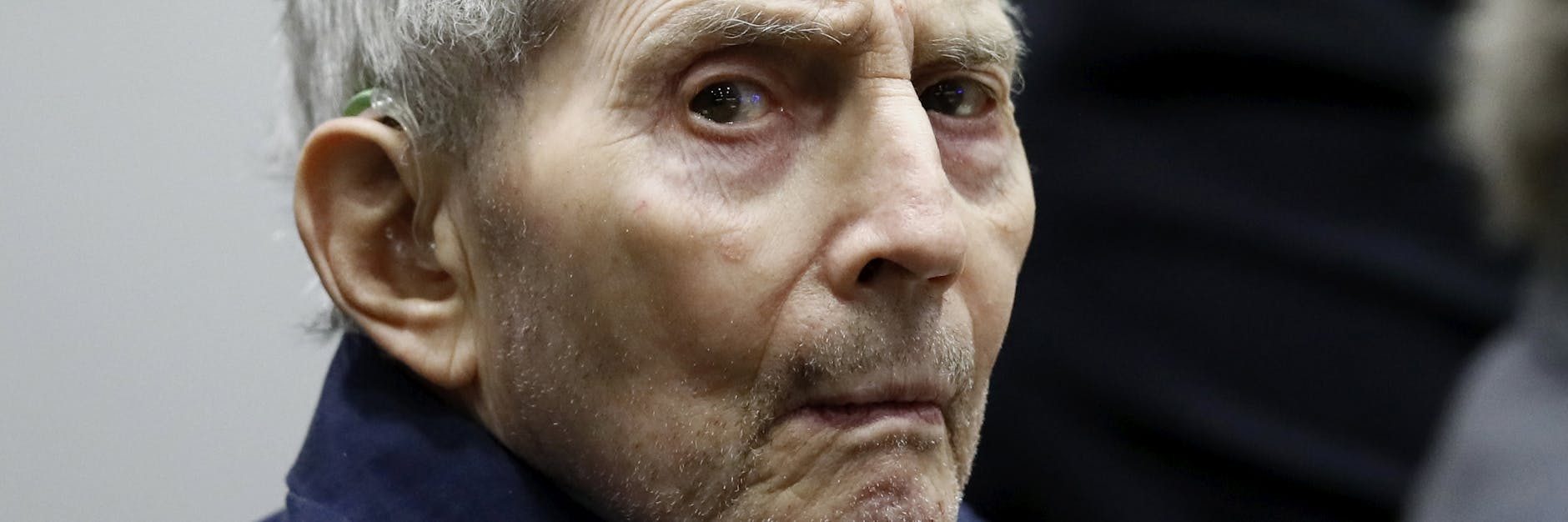 US-Millionär Robert Durst (76) im Gerichtssaal in Los Angeles.