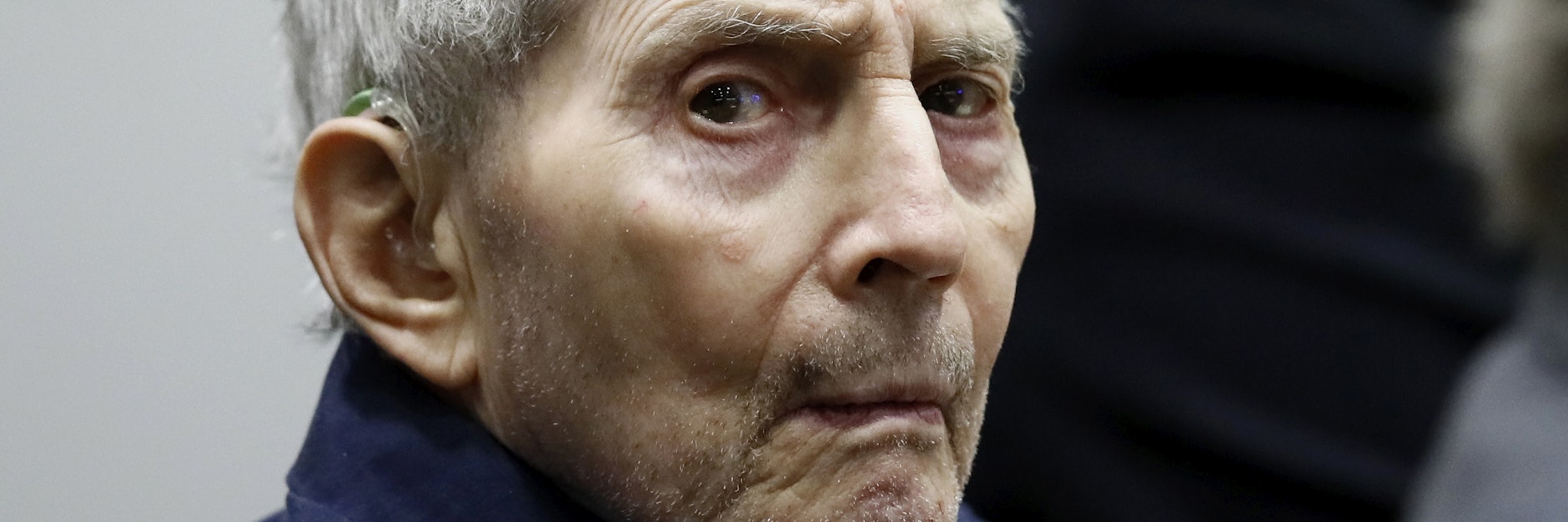 US-Millionär Robert Durst (76) im Gerichtssaal in Los Angeles.