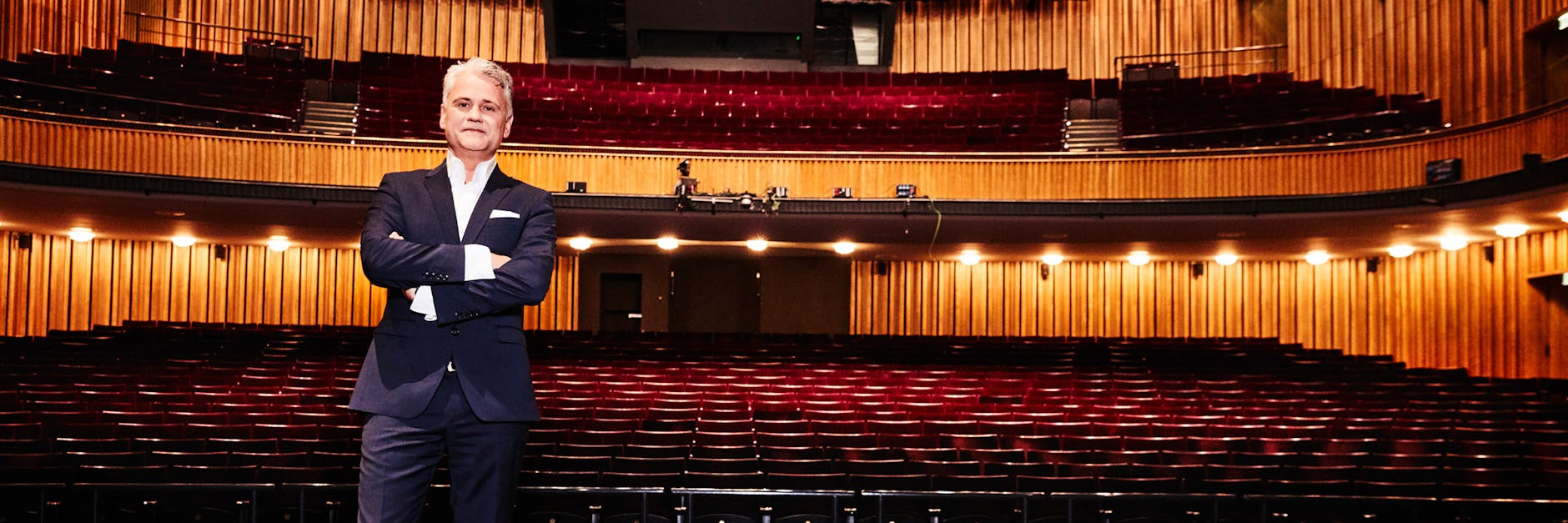 Theaterintendant Martin Woelffer bangt um seine Bühne.