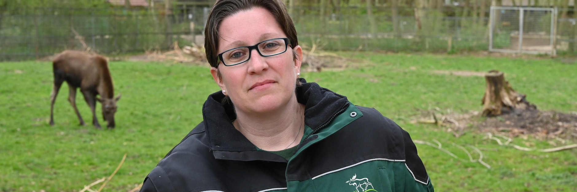 Verena Caspari, Direktorin des Tierparks. Seit Corona-bedingter Schließung der Tierparks Mitte März ist der Tierpark Neumünster mangels Besuchern auf Spenden angewiesen, um überleben zu können.
