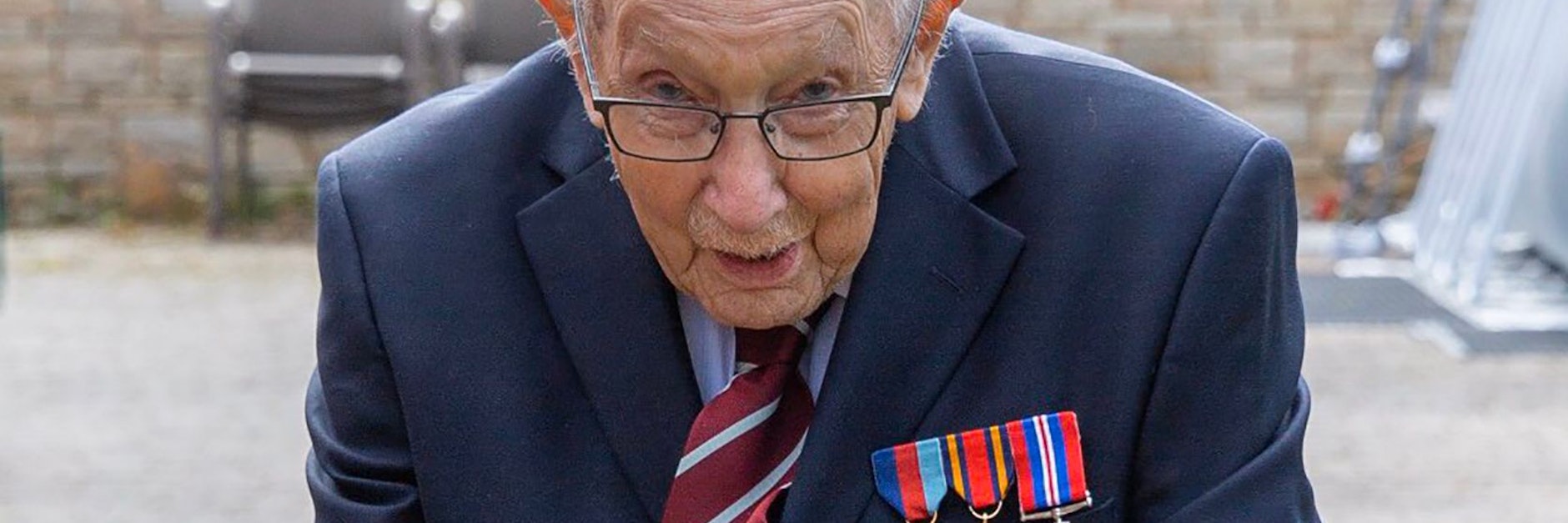 Kriegsveteran Tom Moore feiert Ende April seinen 100. Geburtstag.