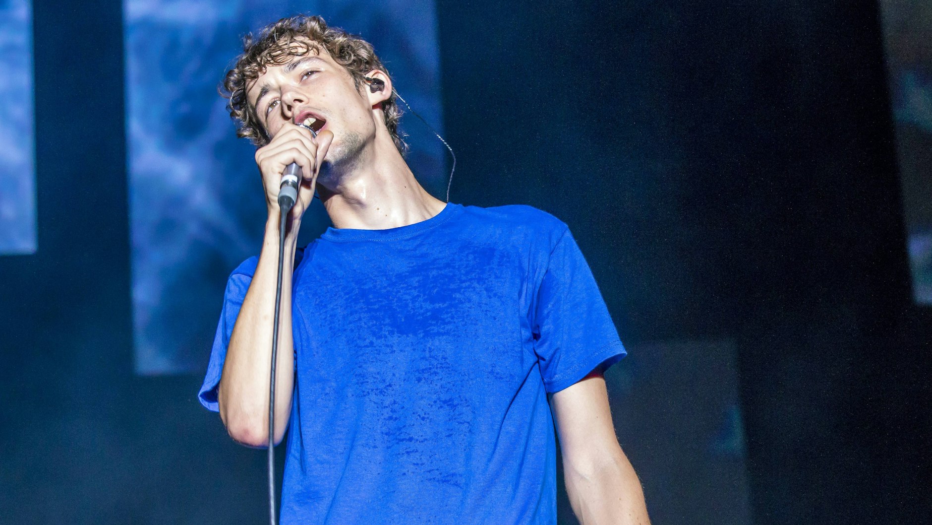 Henning May von AnnenMayKantereit auf dem Highfield Festival 2019 am Störmthaler See bei Leipzig.