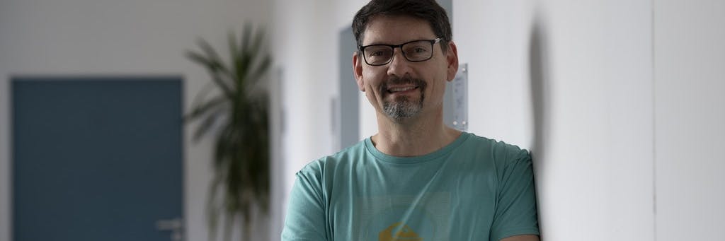 Patrick Larscheid, Amtsarzt im Berliner Bezirk Reinickendorf.<br>