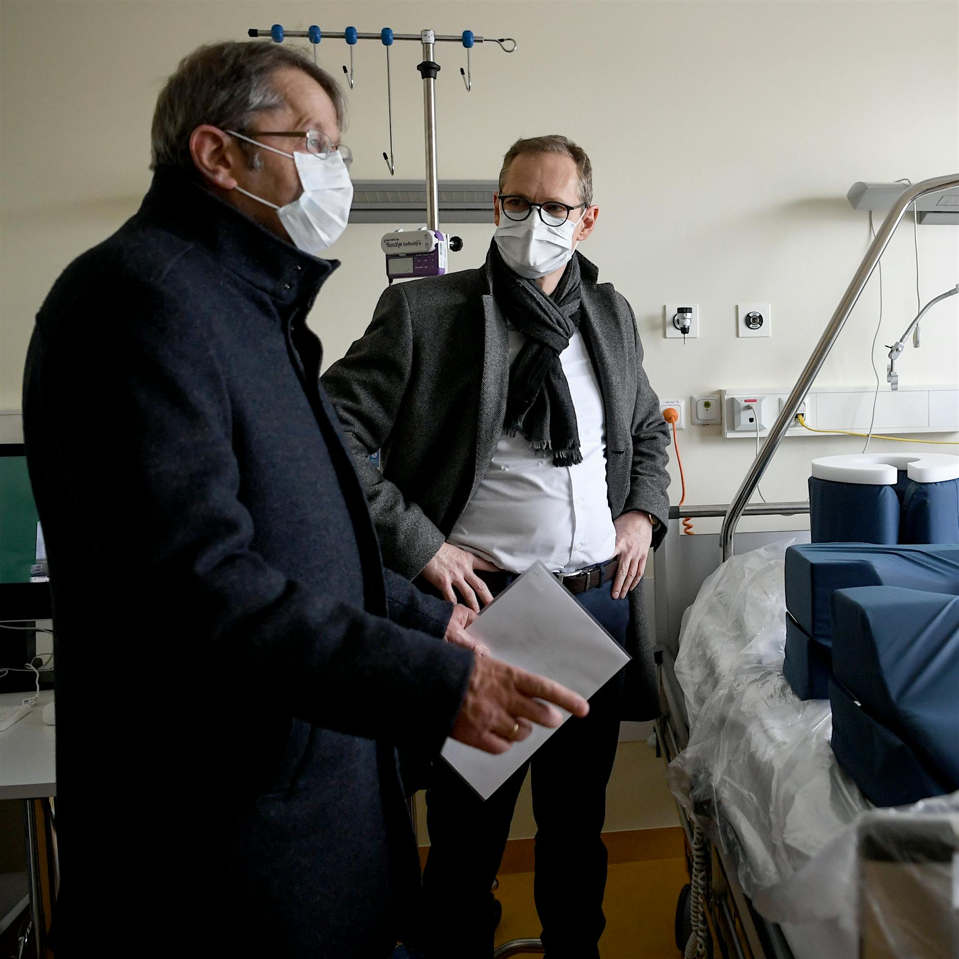 Charité baut Bürotrakt in Corona-Intensivstation um