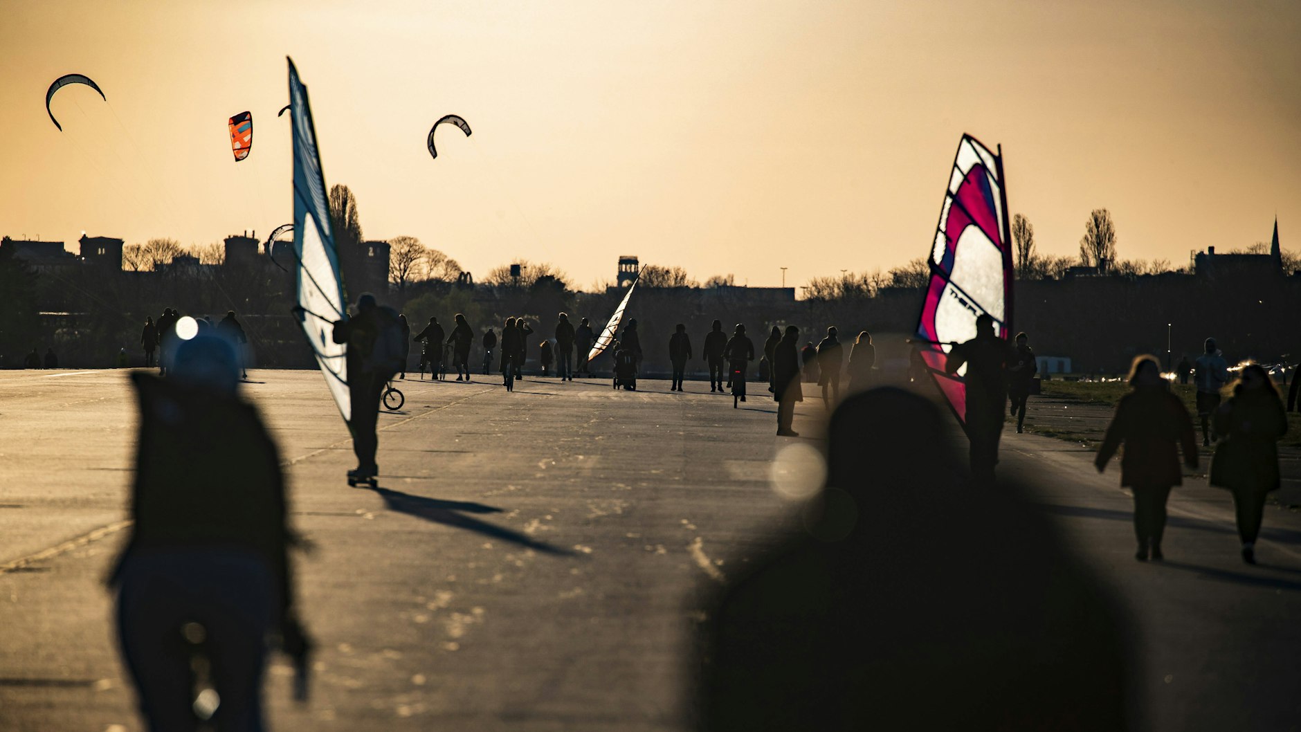 Viele Menschen zog es bei schönem Wetter am vergangenen Wochenende nach draußen.