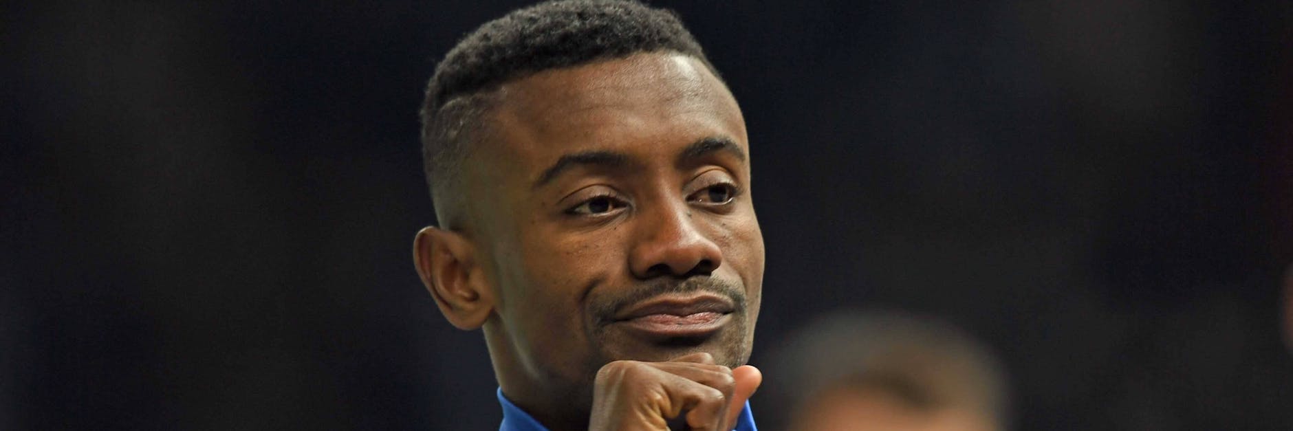 Herthas Sturm-Ass Salomon Kaou ist sauer. 