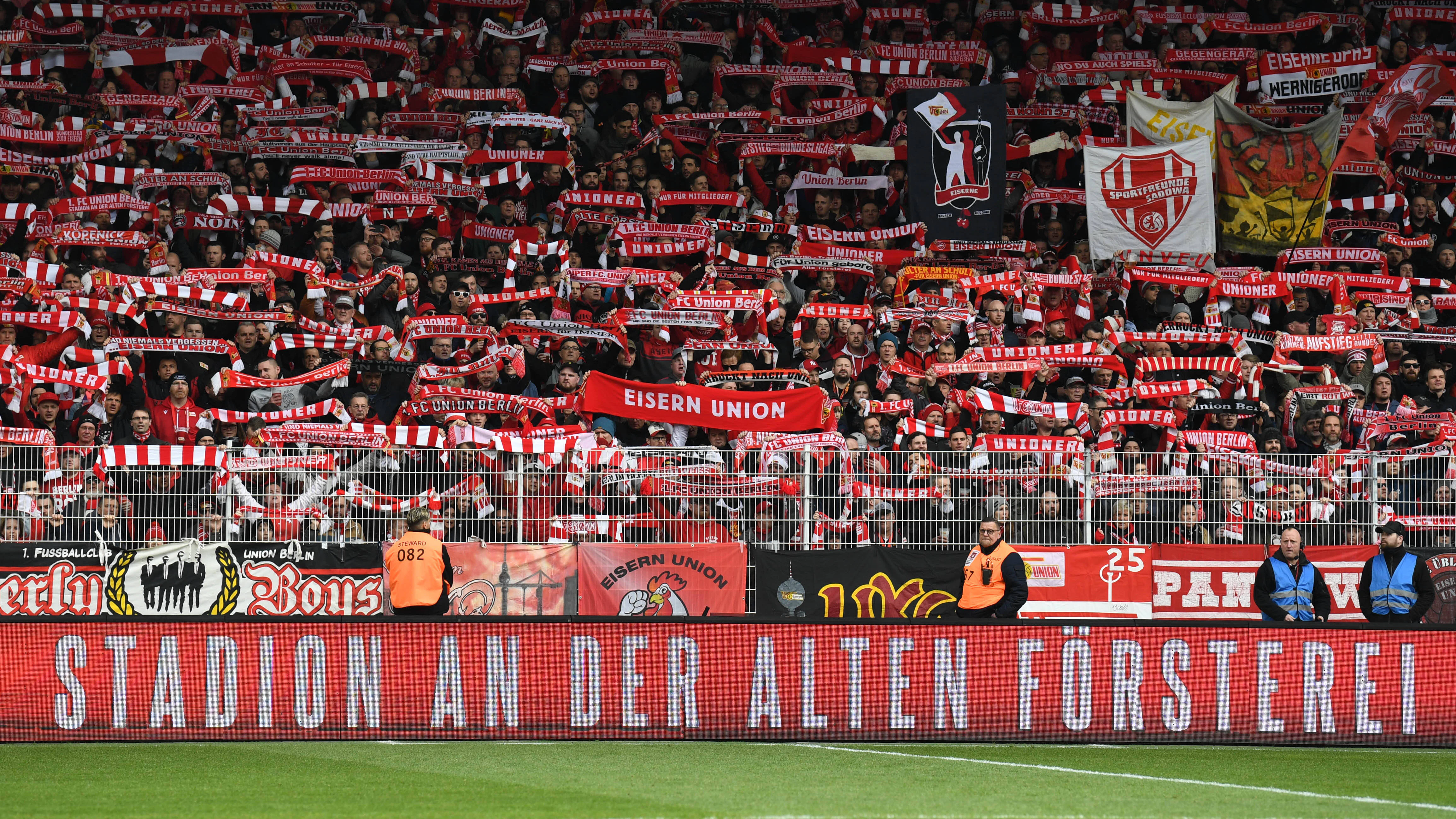 Auf seine Fans kann sich der 1. FC Union verlassen.