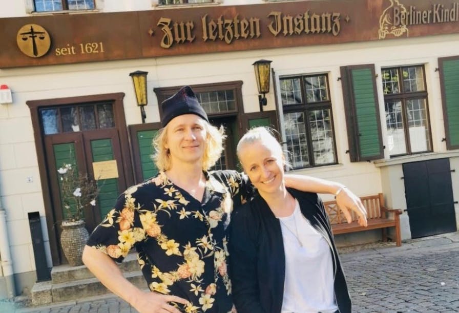 André und Anja Sperling haben Berlins älteste Kneipe Anfang des Jahres von Vater Rainer übernommen. 