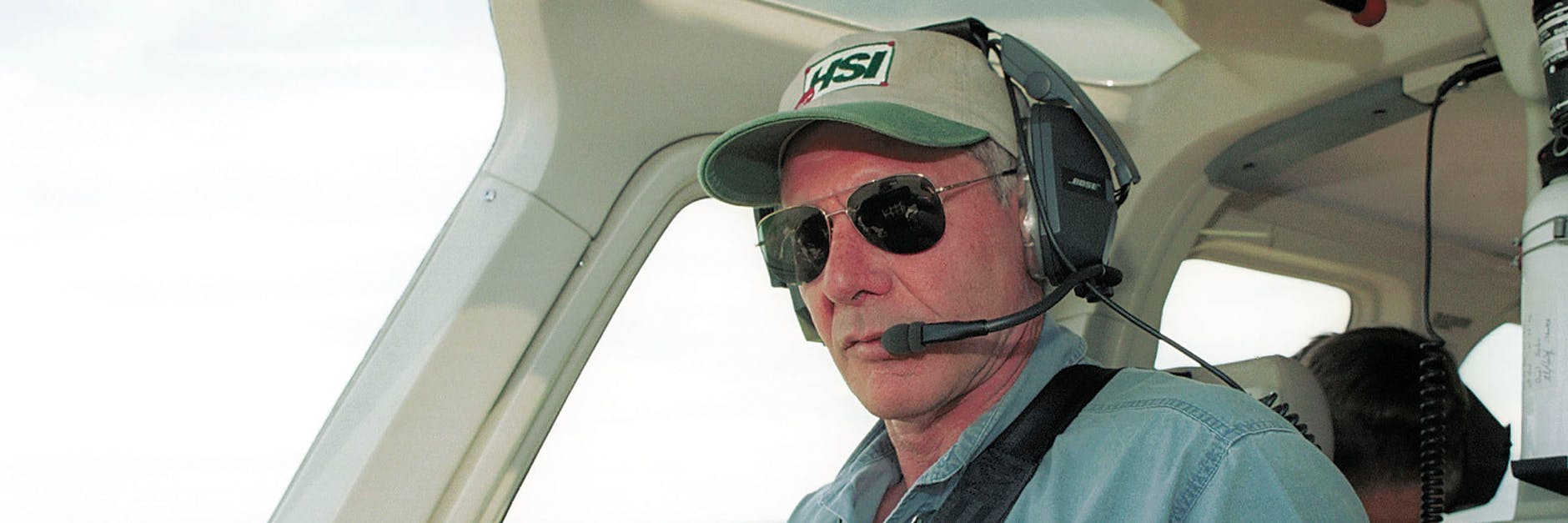 Sitzt privat gerne im Cockpit: Harisson Ford