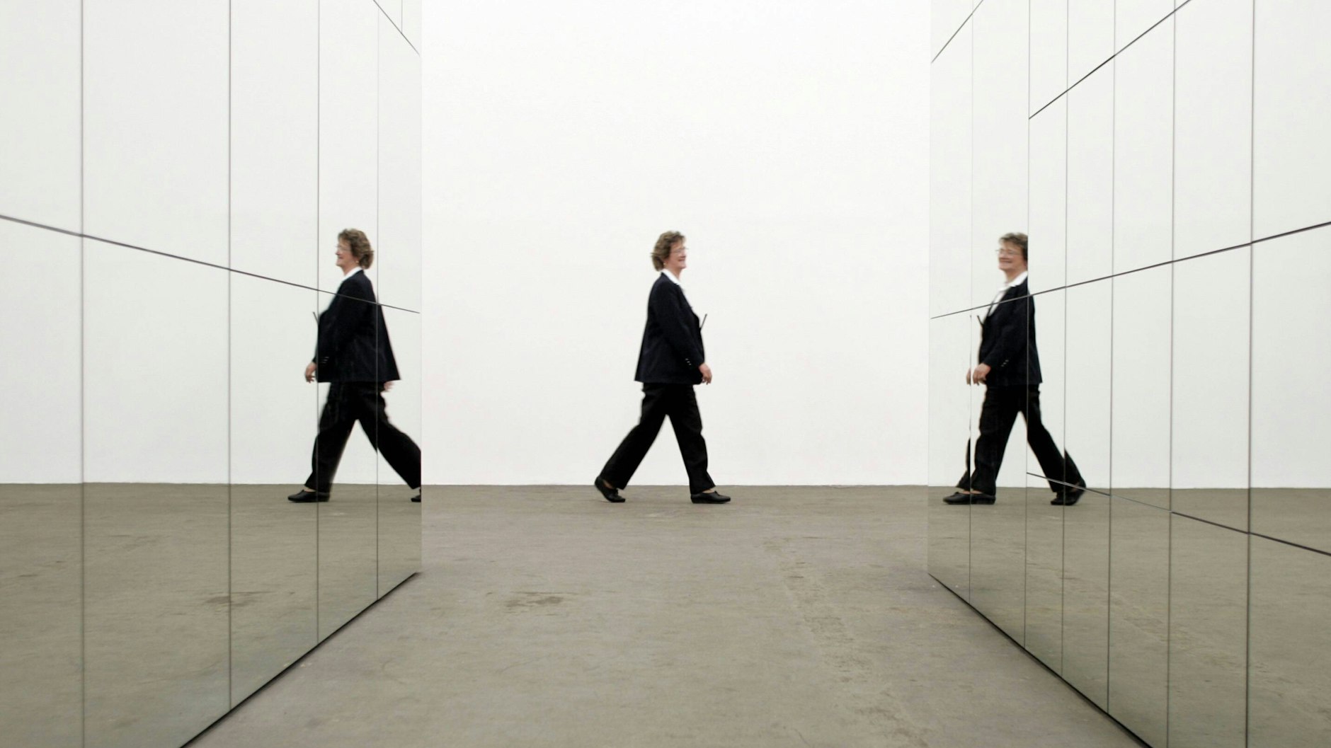 Die Spiegel in den Rieck-Hallen der Flick-Collection müssen bald abgebaut werden.