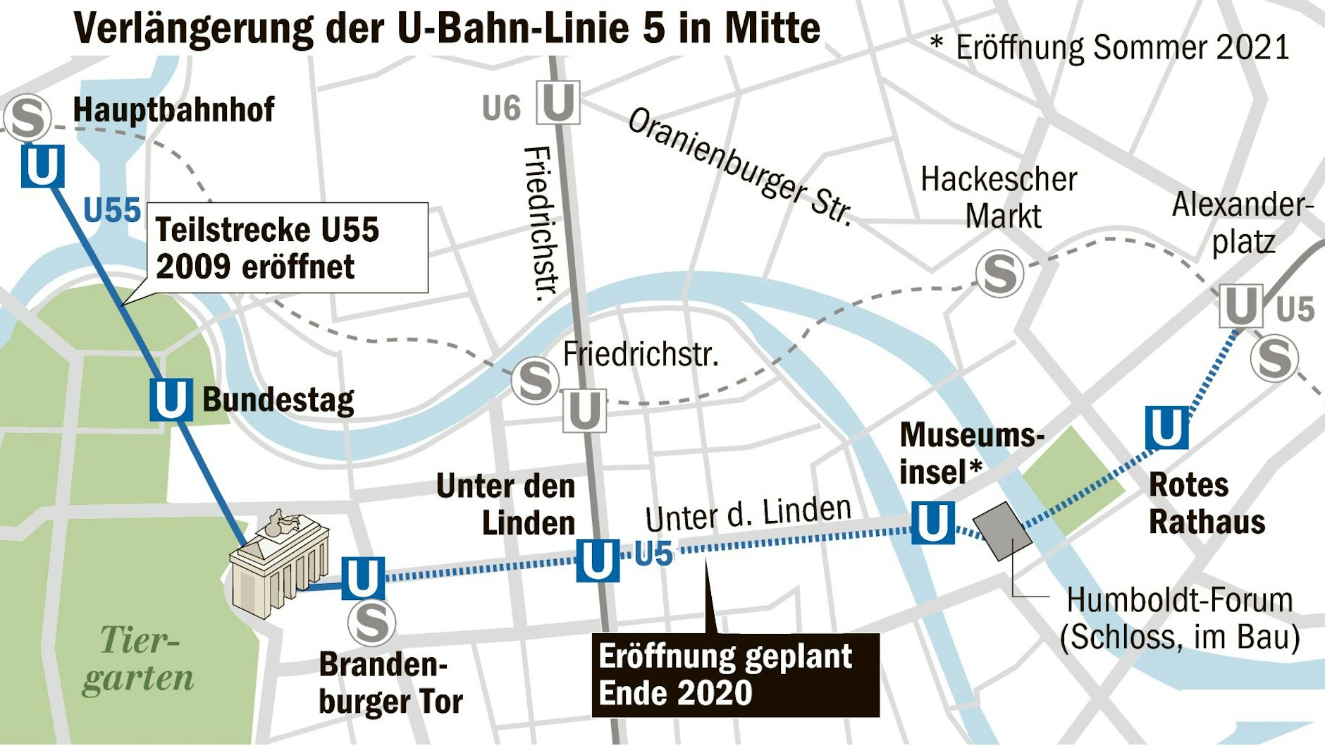 In der Innenstadt entsteht eine neue Ost-West-Verbindung.