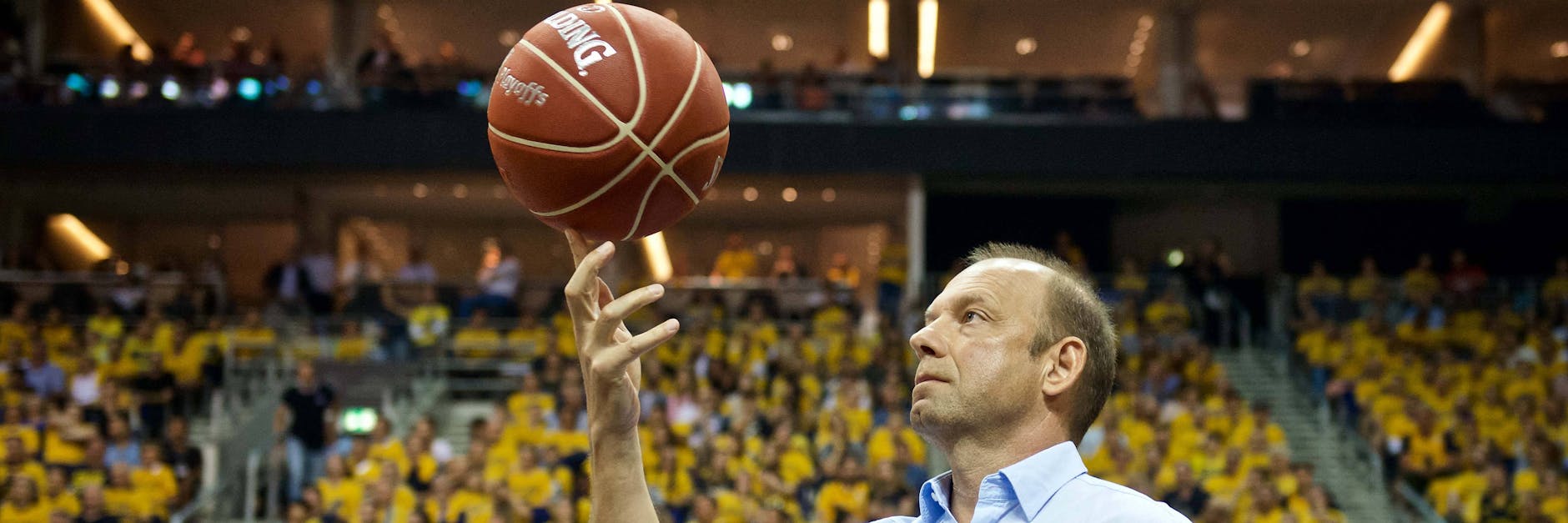Show must go on! Alba-Manager Marco Baldi begrüßt die Fortsetzung der Basketball-Bundesliga. 