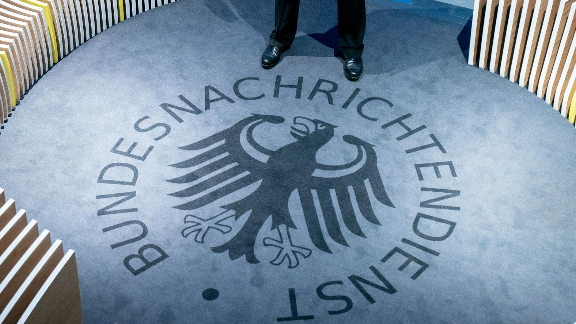 Der Schriftzug Bundesnachrichtendienst.