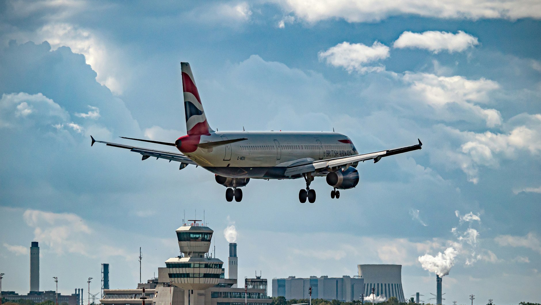 Der Flughafen Berlin-Tegel.