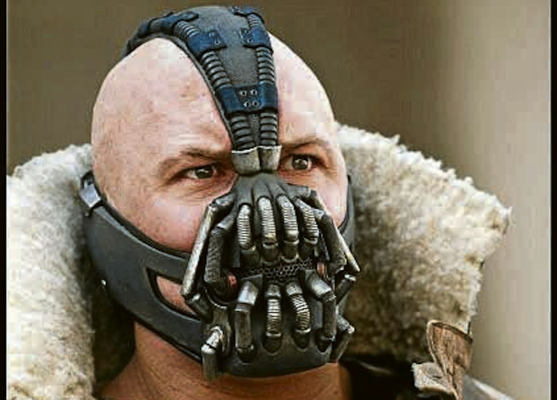 In „The Dark Knight Rises“ zum ersten Mal auf der Leinwand: Bösewicht Bane.