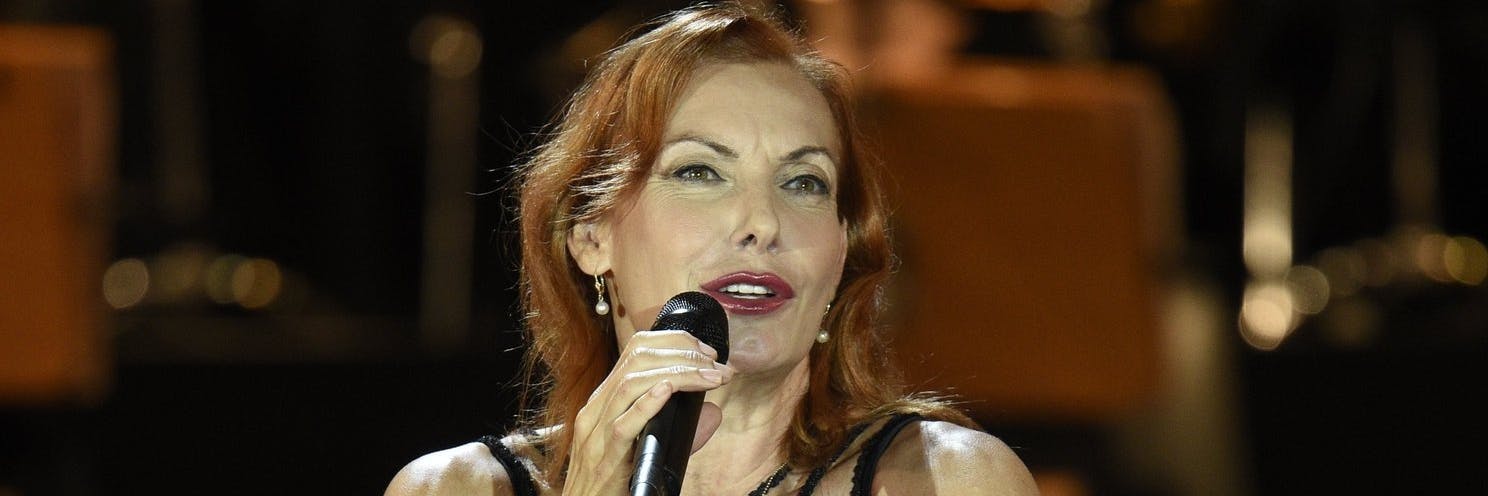Die deutsche Chanson- und Musical-Sängerin Ute Lemper. 