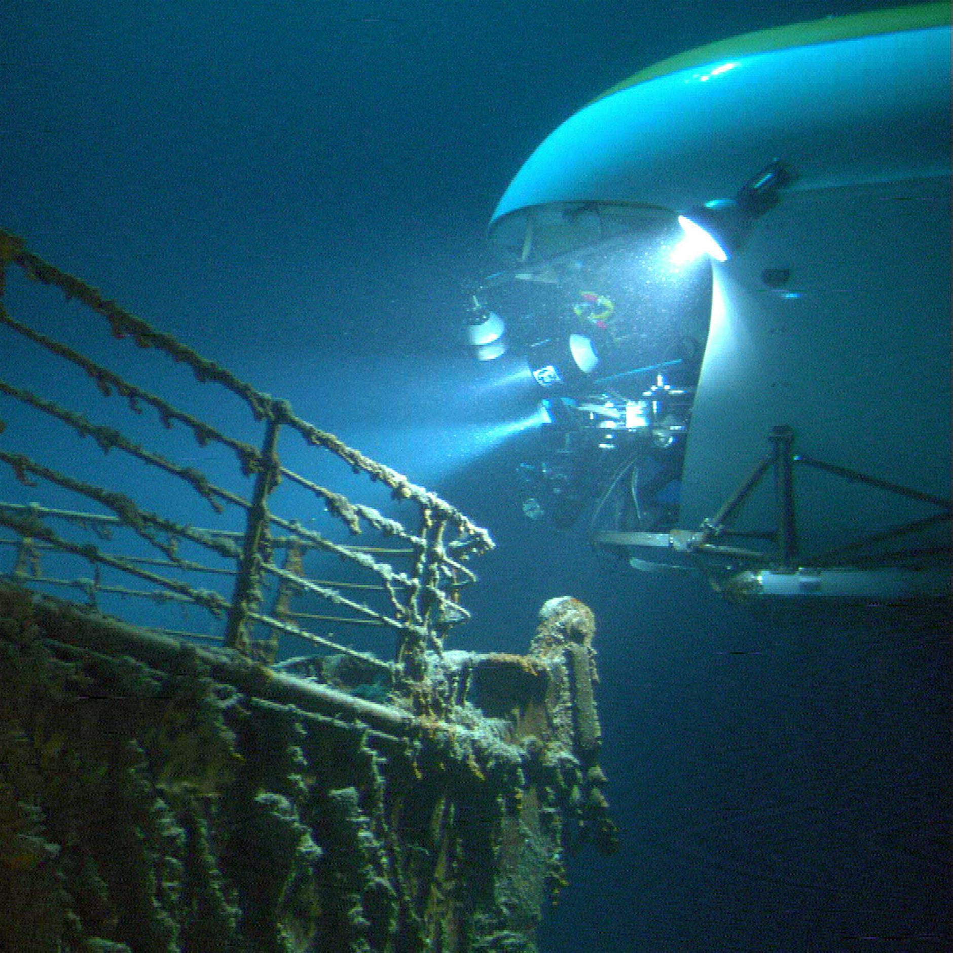 Das Wrack der Titanic wird erstmals geöffnet