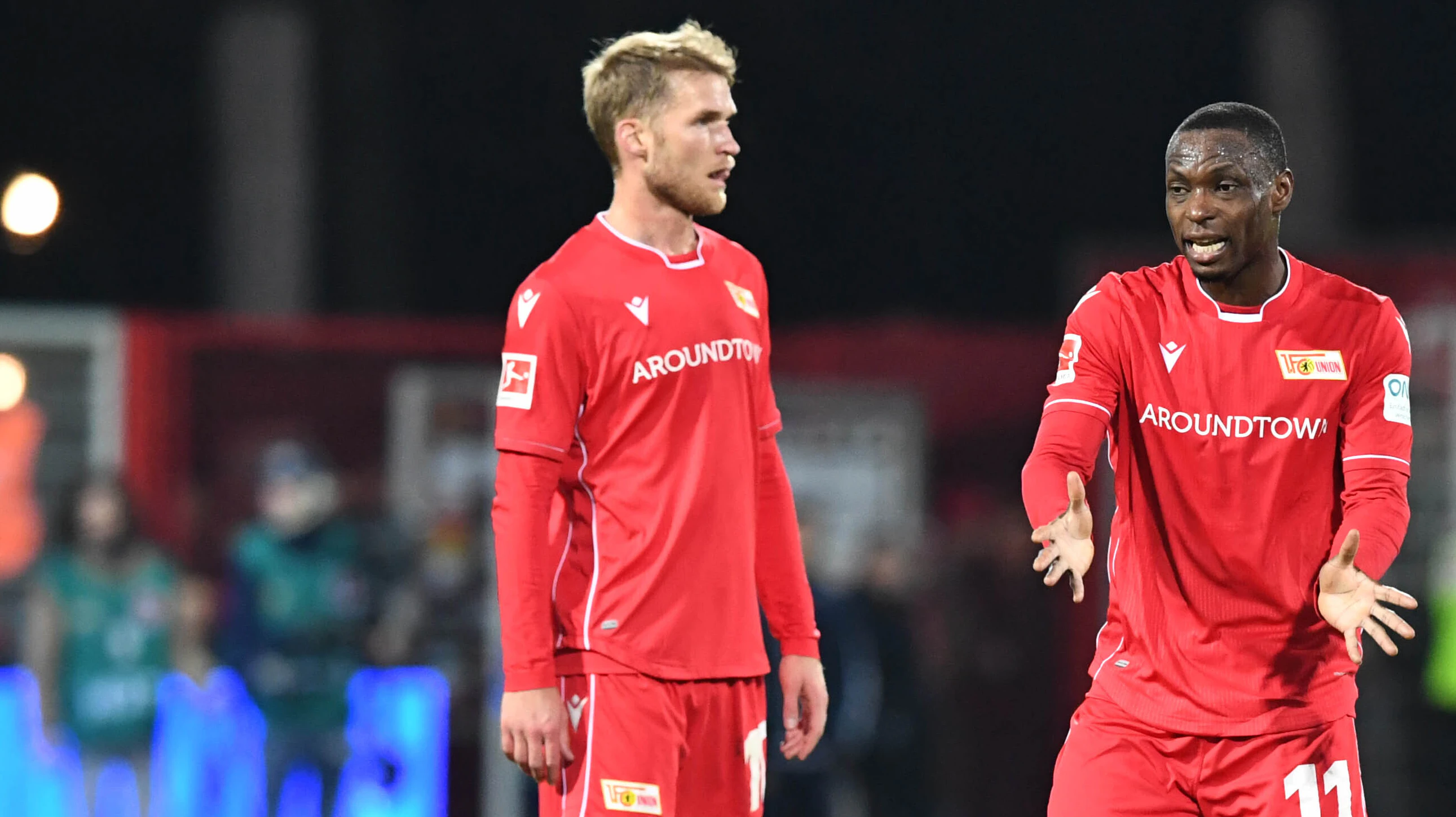 Möglich, dass Sebastian Andersson und Anthony Ujah am Mittwoch gemeinsam auflaufen.