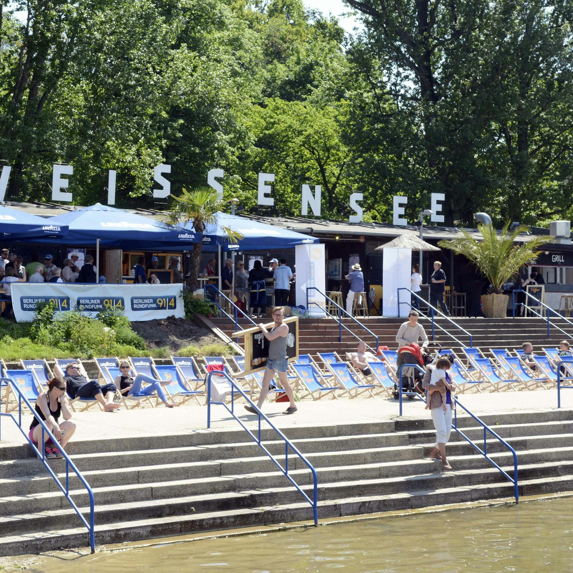 Bleiben die Corona-Auflagen, wie sie sind, bleibt das Strandbad Weißensee dieses Jahr zu.