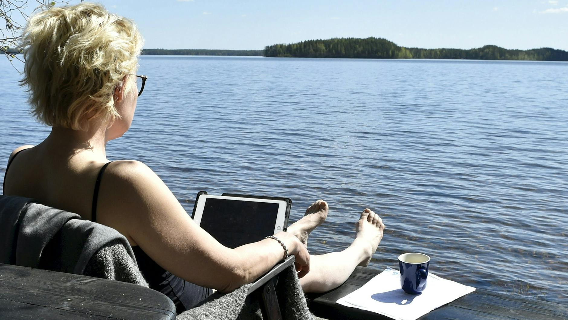 Es ist nicht entscheidend, wo man arbeitet. 