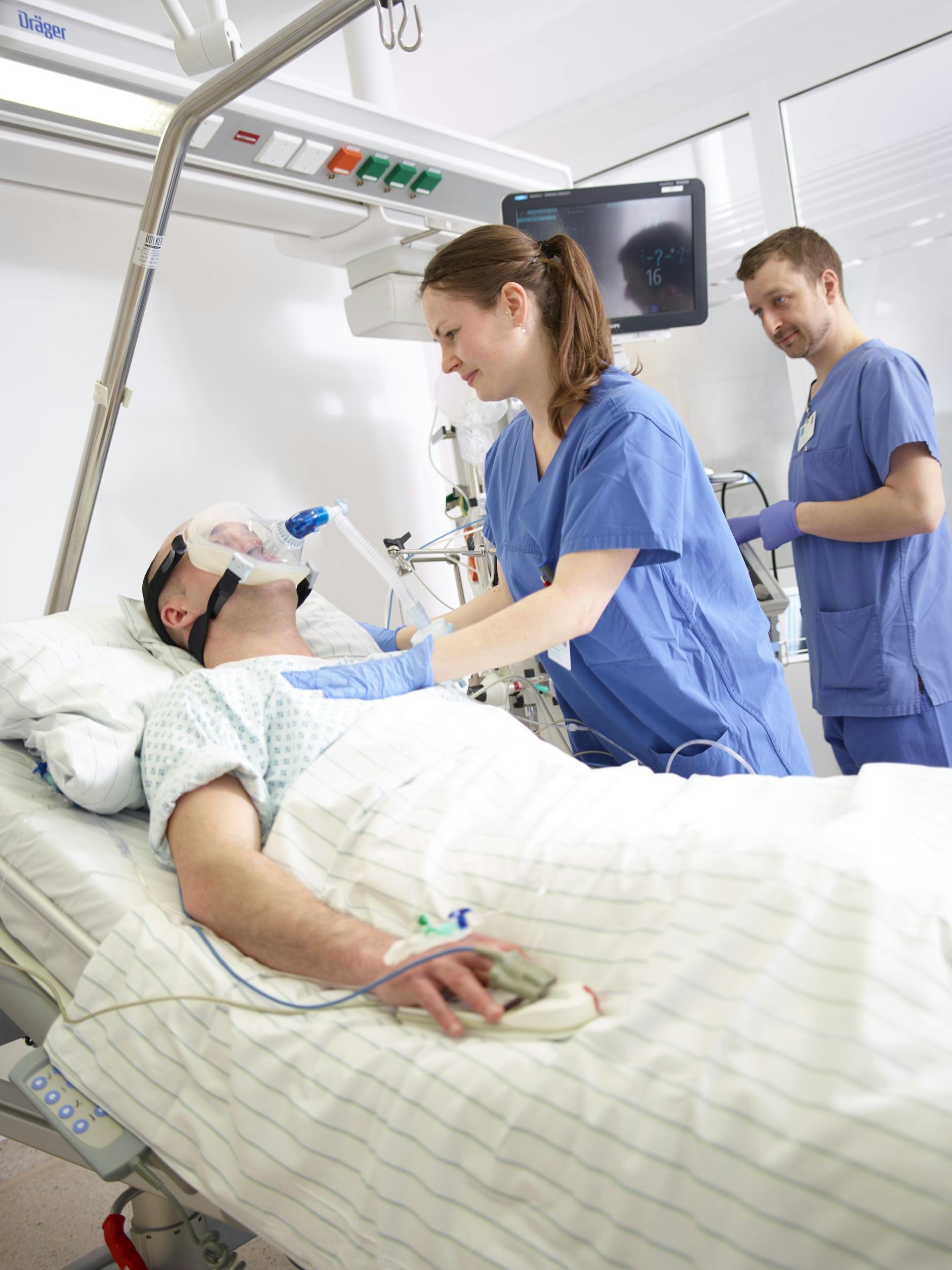 Corona-Patienten müssen oft wegen Lungenembolien behandelt werden.