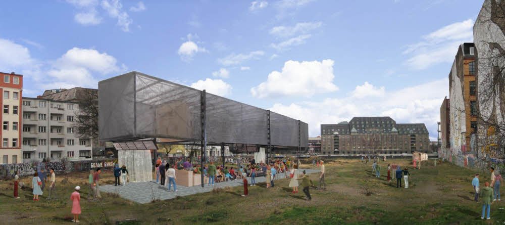 Anfangs sollte das Berliner Guggenheim Lab an die Schlesische Straße ziehen.