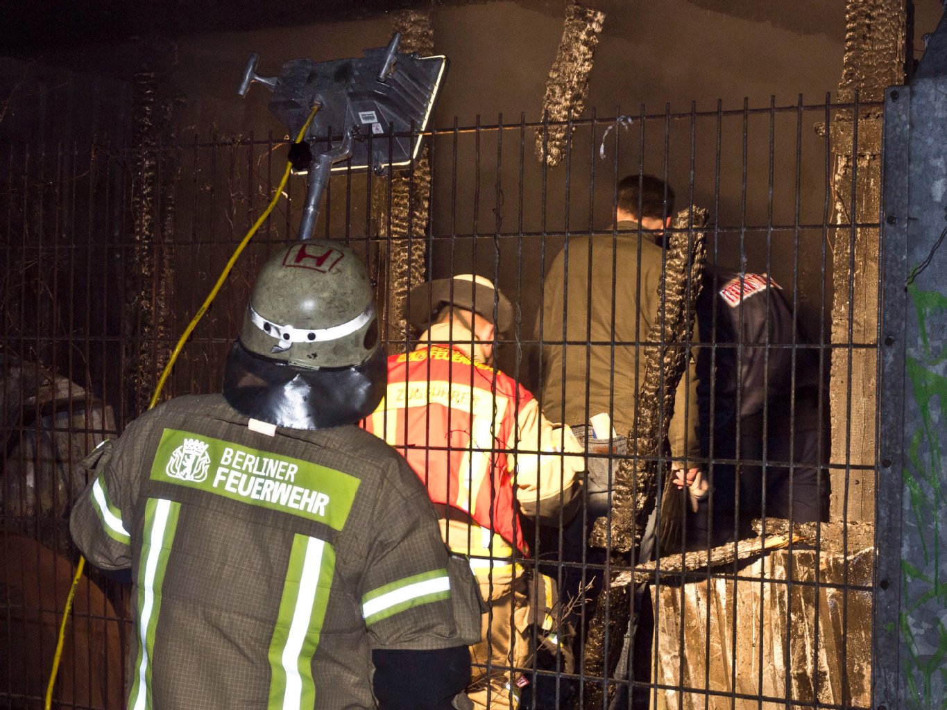 Obdachloser Mann erstickt bei Brand
