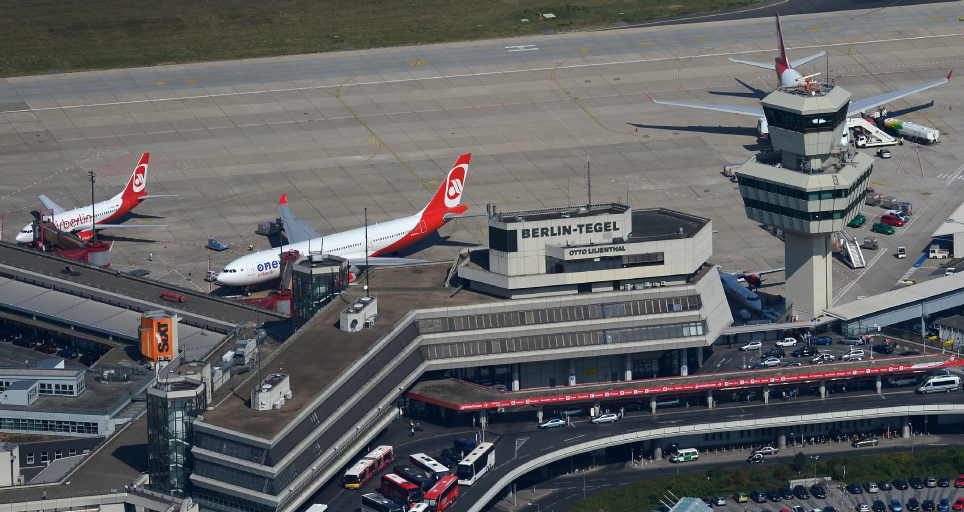 Bombenalarm am Flughafen Tegel
