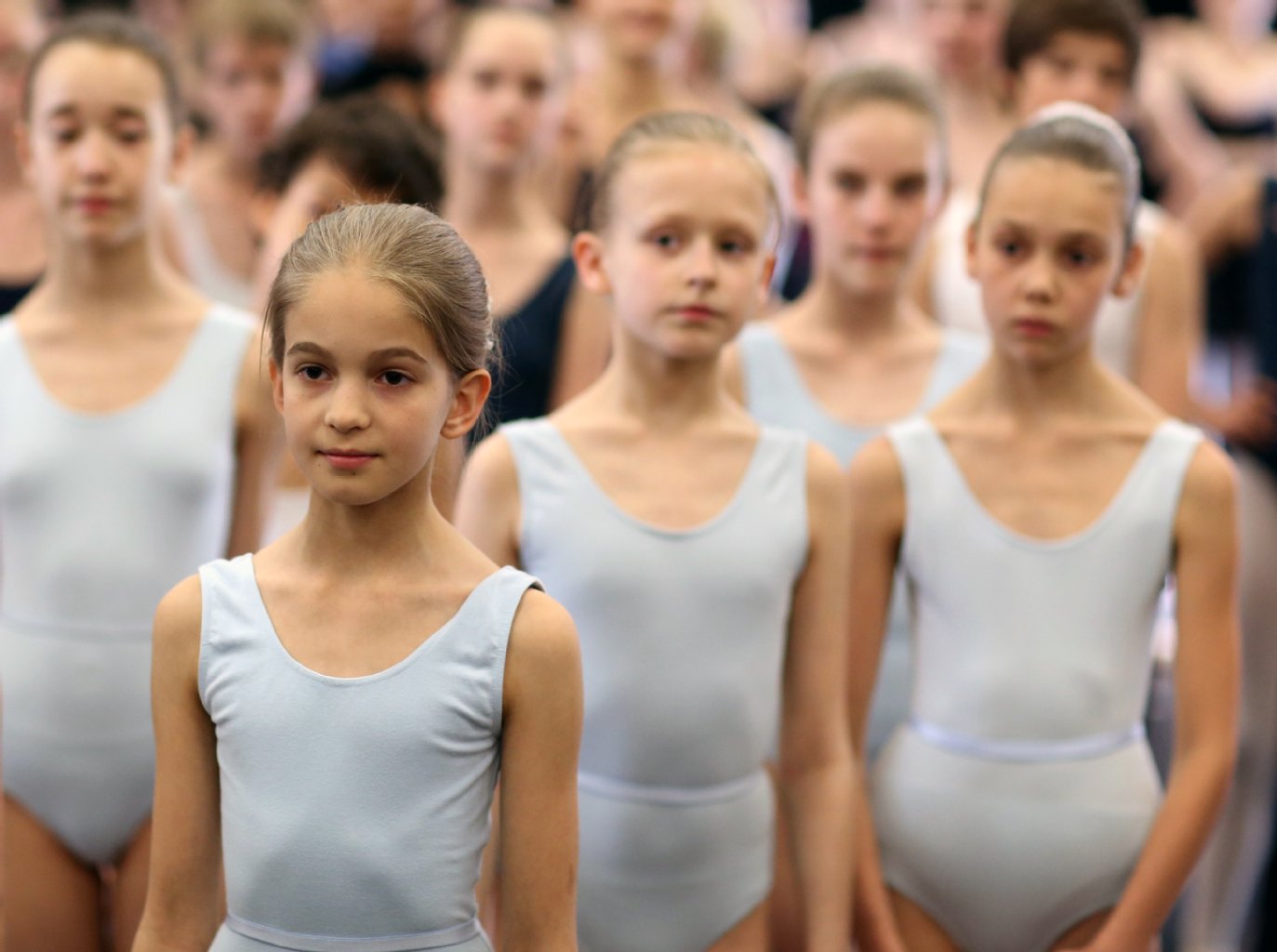 Bei den Proben für die Gala ist Clara Melita hochkonzentriert. Sie tanzt, seit sie dreieinhalb Jahre alt ist. Auch ihr Vater war Tänzer.