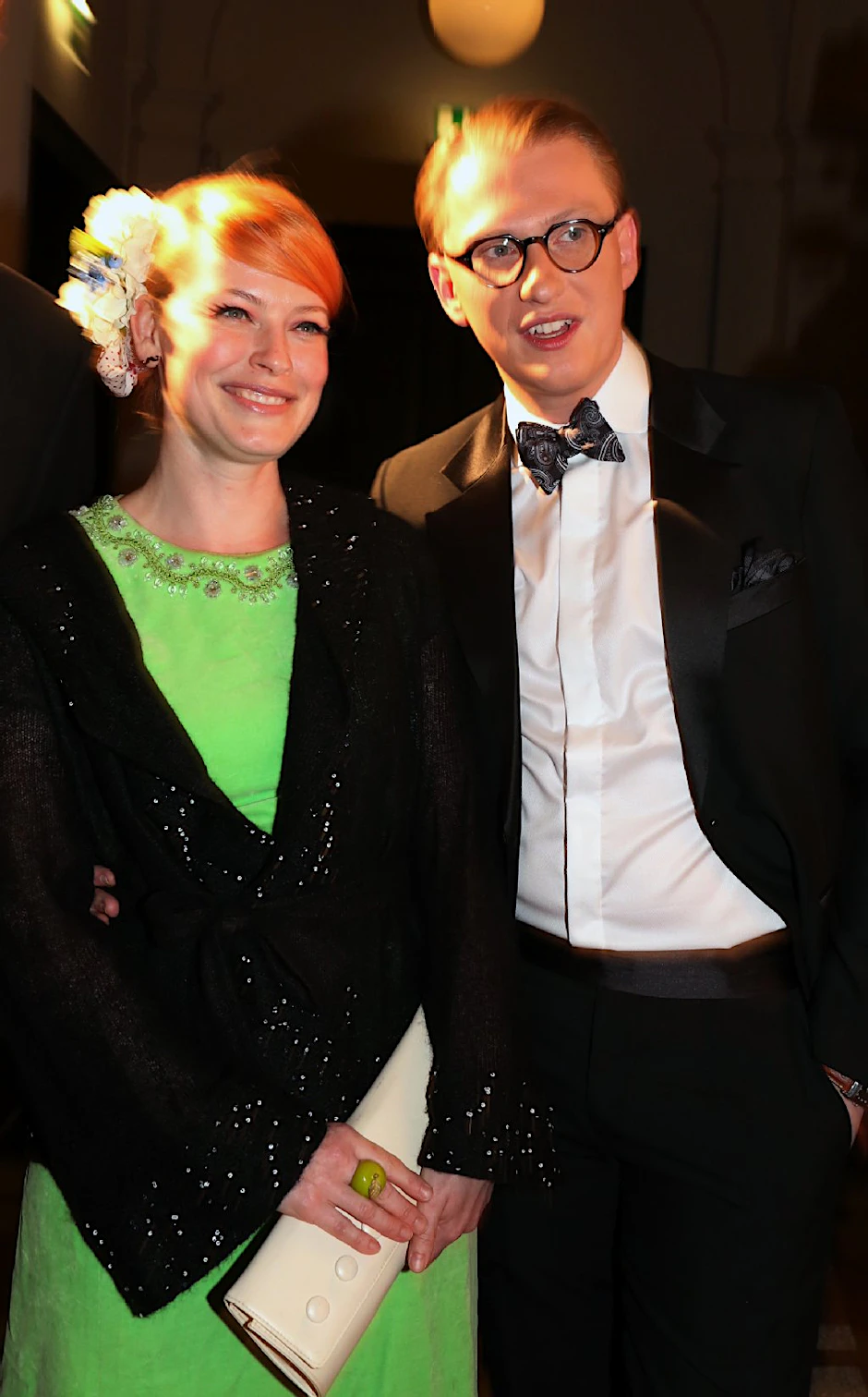 Moderatorin Enie van de Meiklokjes und Jan-Henrik M. Scheper-Stuke.