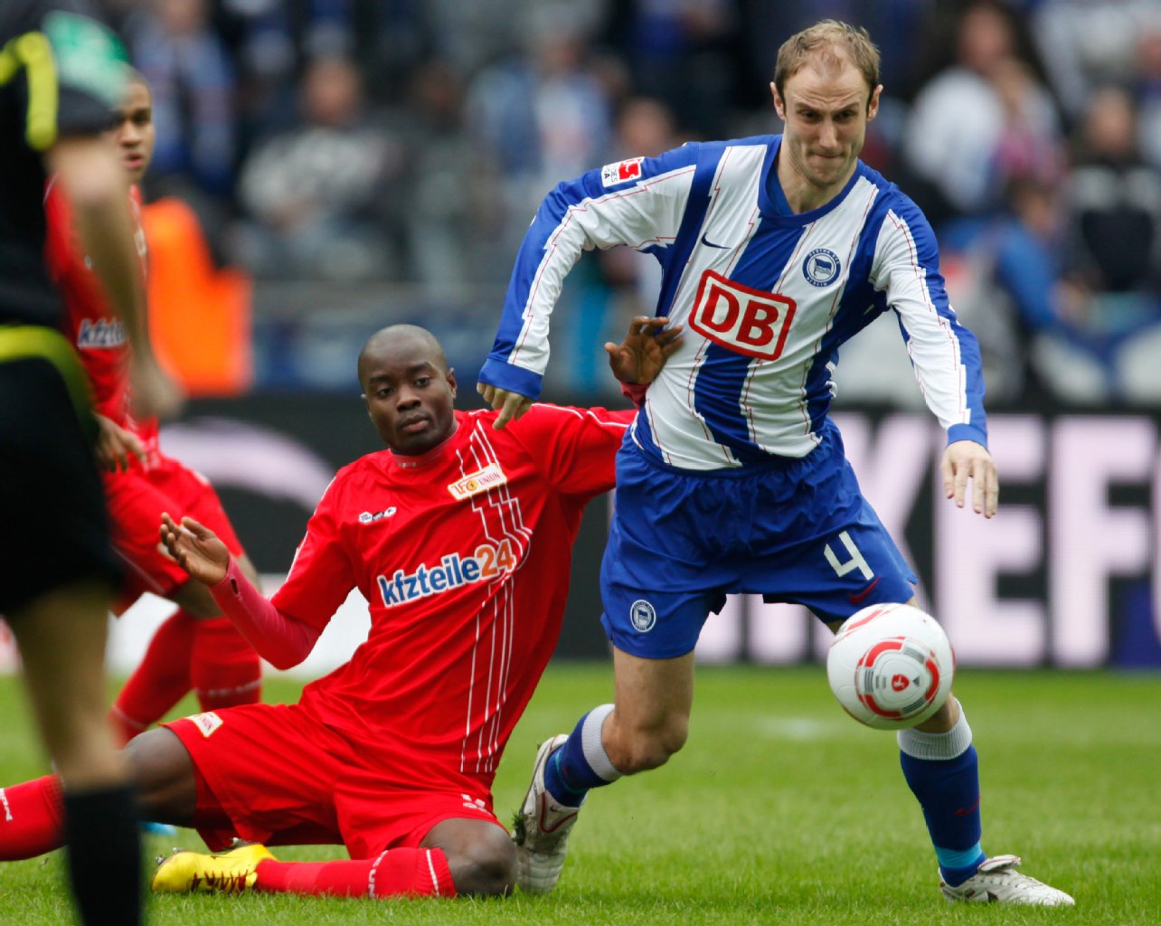 Highlight am vierten Spieltag: Hertha muss gegen Union zum Berlin-Derby in der Alten Försterei antreten. Zuletzt standen sich beide im Februar 2011 gegenüber, Union siegte im Olympiastadion mit 2:1.