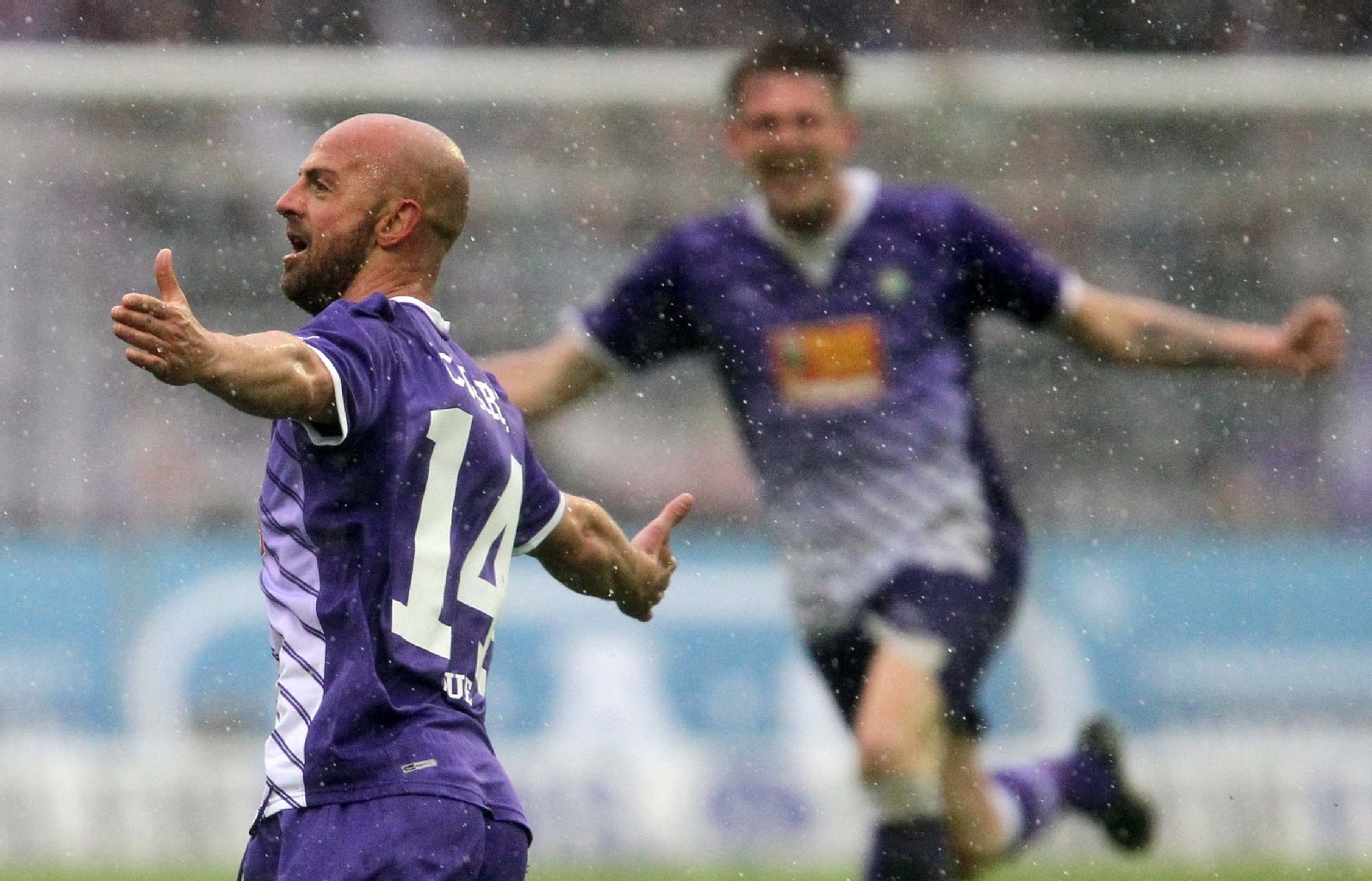Ost-Derby: am siebten Spieltag fahren die Eisernen zur "Macht aus dem Schacht", dem FC Erzgebirge Aue mit Skerdilaid Curri.