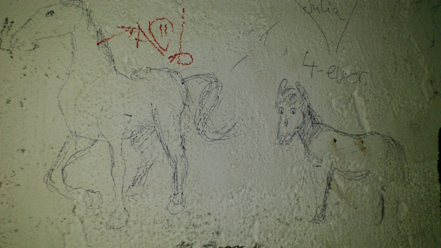Ganz klarer Fall: Hier war ein Künstler im Sisyphos in Rummelsburg unterwegs.