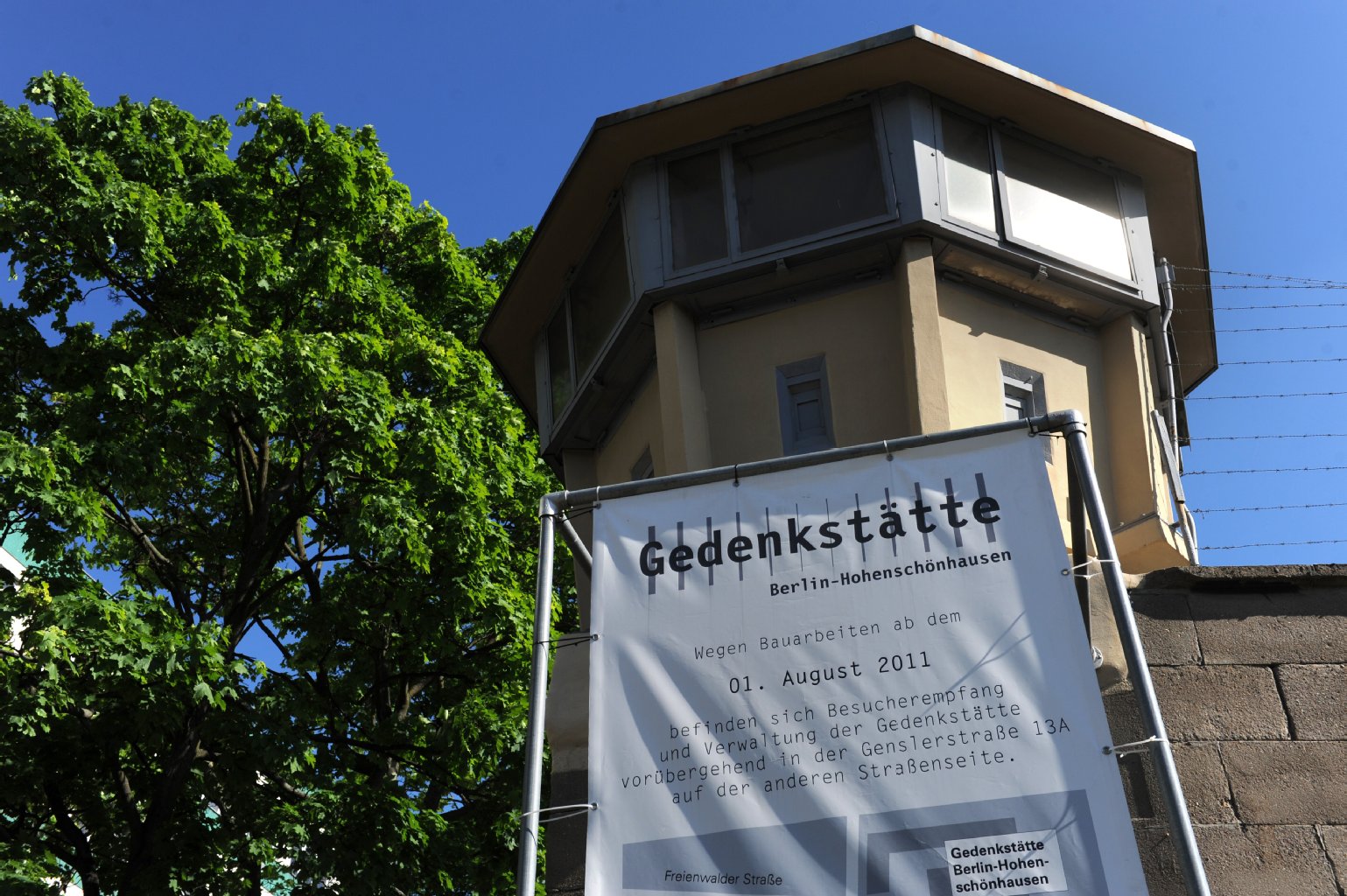 Die Berliner Stasiopfer-Gedenkstätte in Hohenschönhausen.