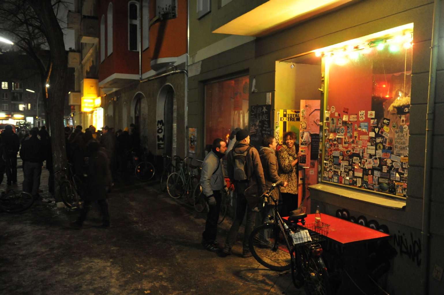 Hier sprießen die Bars aus dem Boden...