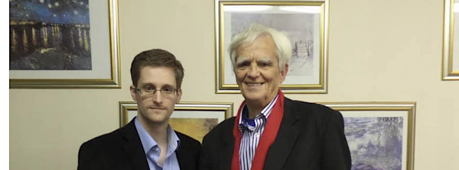 Edward Snowden und Hans-Christian Ströbele redeten drei Stunden.