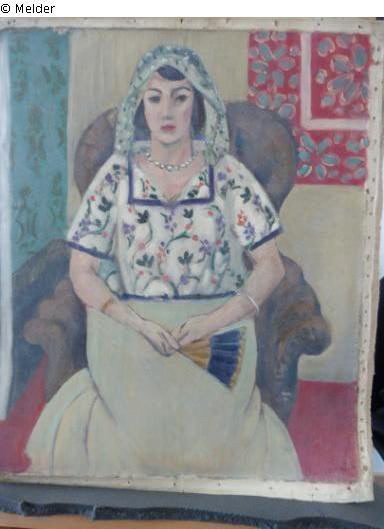 Henri Matisse: "Sitzende Frau", Gemälde, um 1924