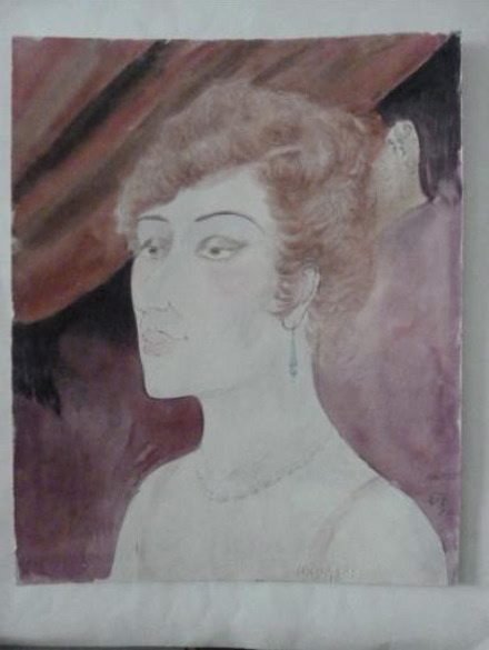 Otto Dix: „Dame in der Loge“, 1922