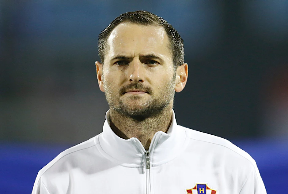 Kroatien-Verteidiger Josip Simunic.