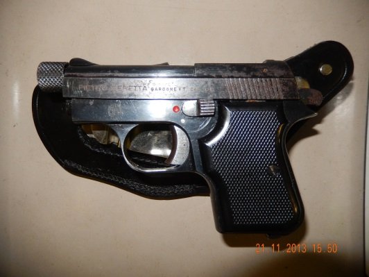 Pistole Beretta, Kal. 6,35mmmit Holster