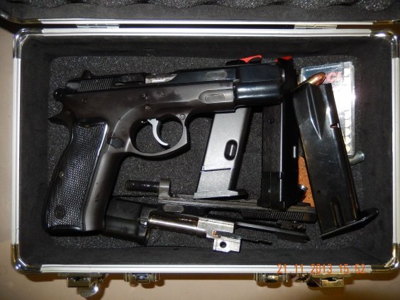 Pistole CZ 75 B, Kal. 9x19mm