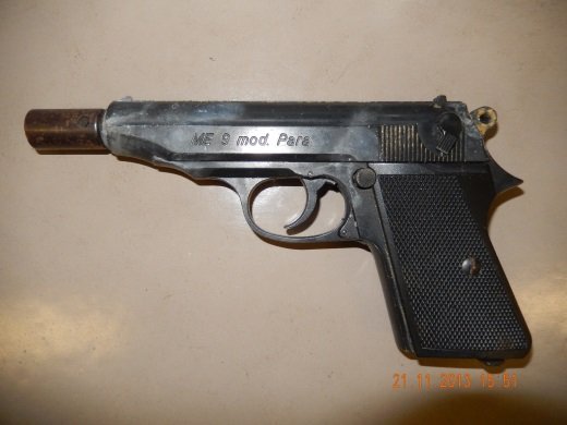 SRS-Pistole, ME 9 mod. Para