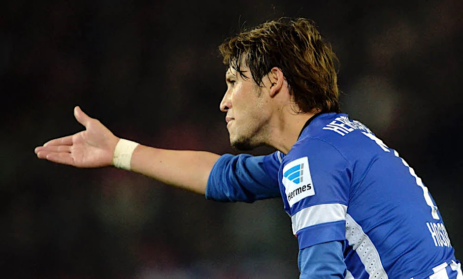 Antreiber und Dirigent: Hajime Hosogai, der Japaner in Diensten von Hertha BSC.