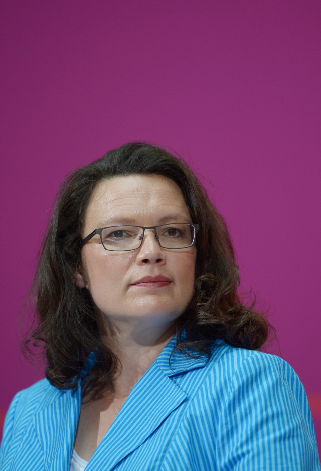 Andrea Nahles (SPD), 43, strebt in das Arbeitsministerium, das klassische SPD-Ressort. Die bisherige Generalsekretärin könnte aber auch Fraktionschefin werden.