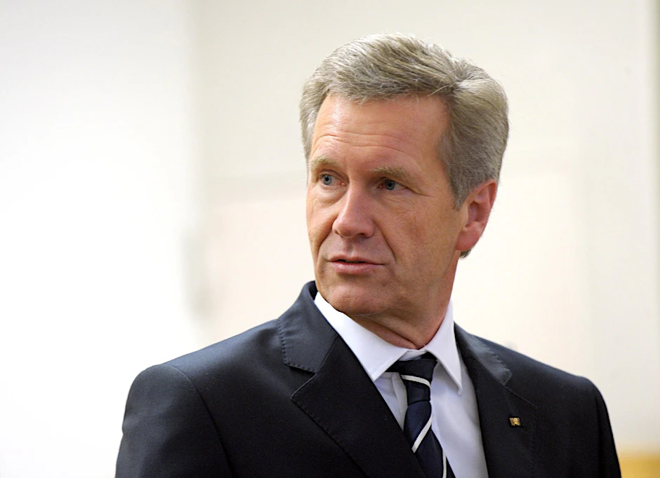 Christian Wulff am Mittwoch im Gericht Hannover.