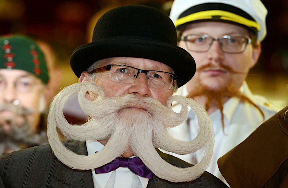 Willi Chevalier ist Weltmeister in der Kategorie Kinnbart Freistil.