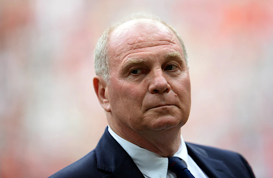 Der Präsident des FC Bayern München Uli Hoeneß.